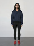 FOUNDATION QUARTER ZIP NAVY