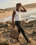 FOUNDATION SLIM RIBBED TANK WHITE