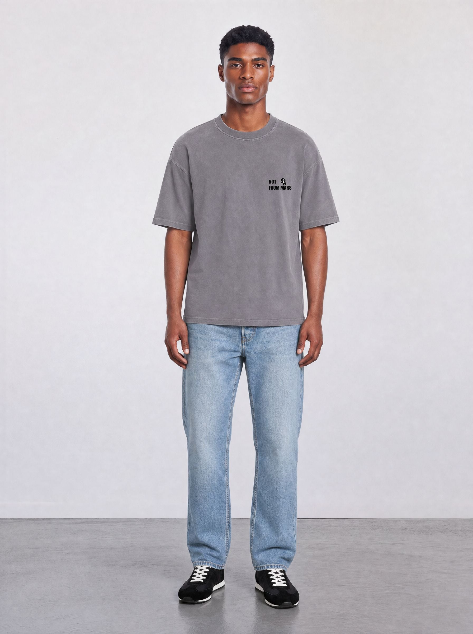 PLUTO T-SHIRT Pigment Grey