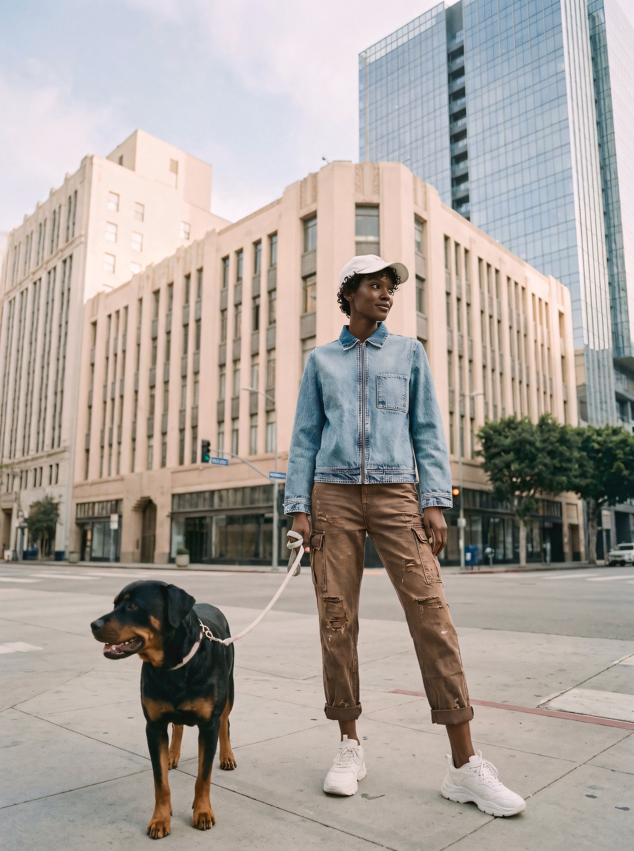 SERRON DENIM JACKET LIGHT BLUE