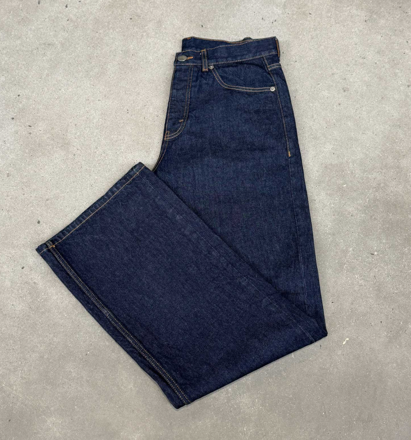 SANDROL LOOSE FIT JEAN DARK BLUE