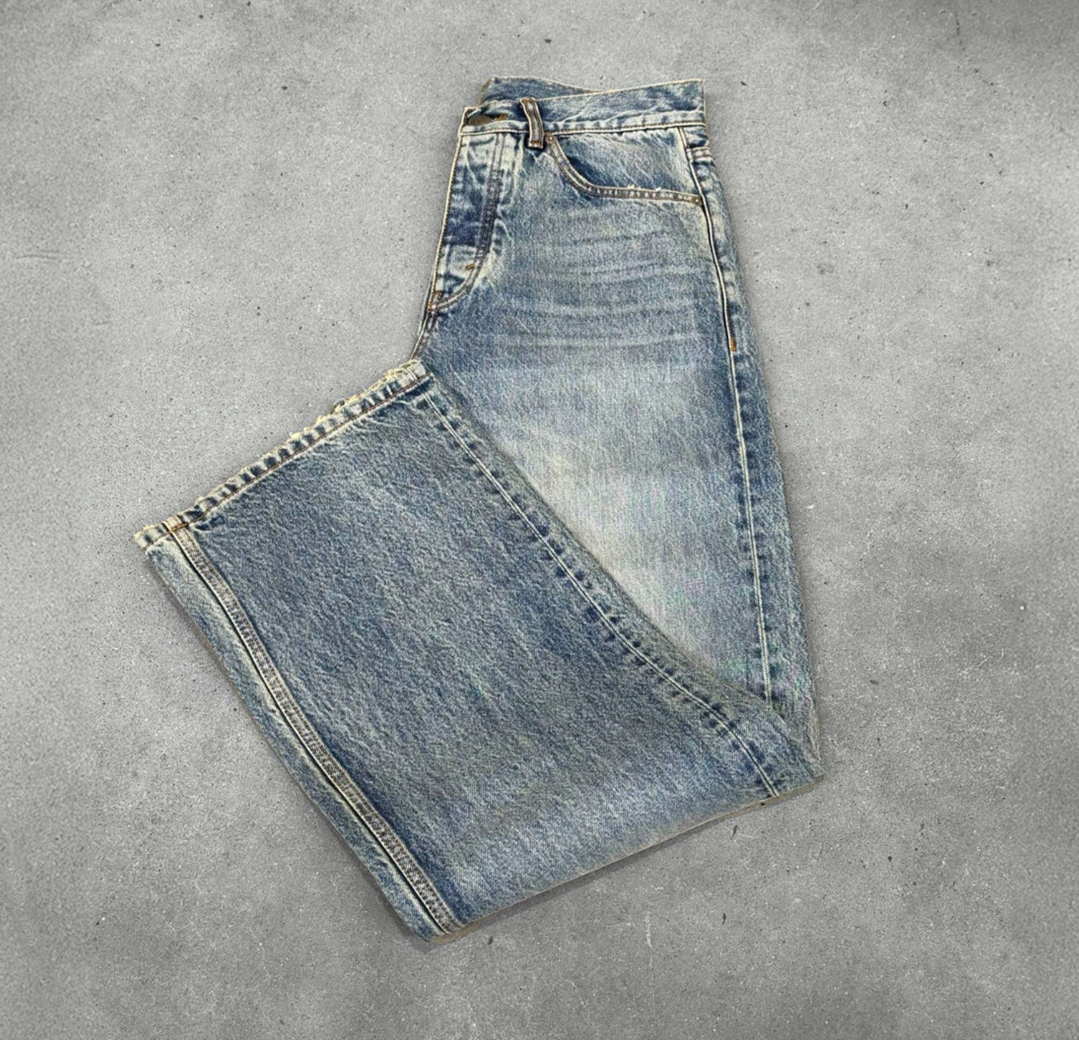 SANDROL LOOSE FIT JEAN LIGHT BLUE