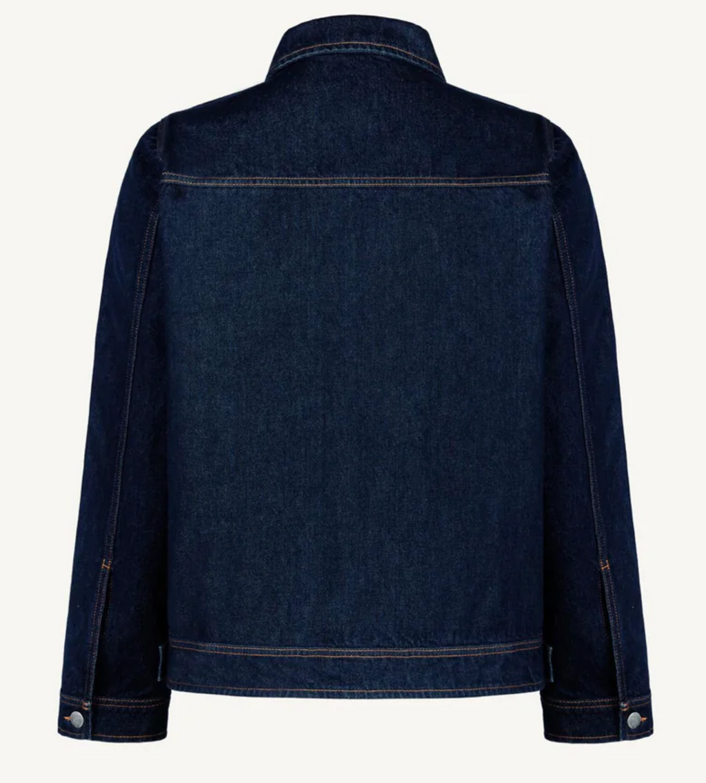 SERRON DENIM JACKET DARK BLUE